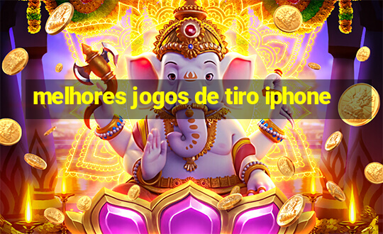 melhores jogos de tiro iphone