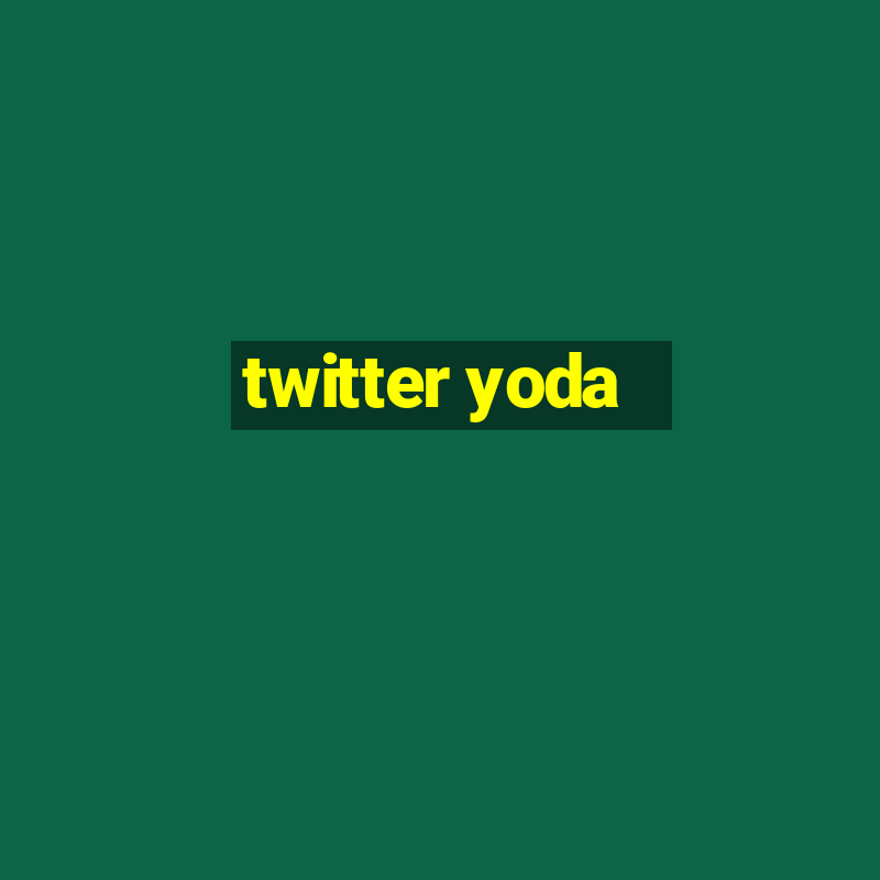 twitter yoda