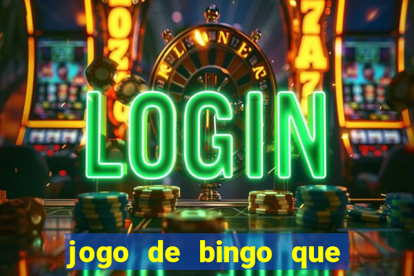 jogo de bingo que ganha dinheiro no pix