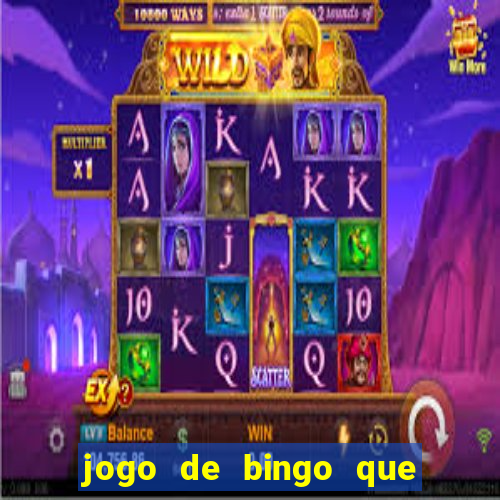 jogo de bingo que ganha dinheiro no pix