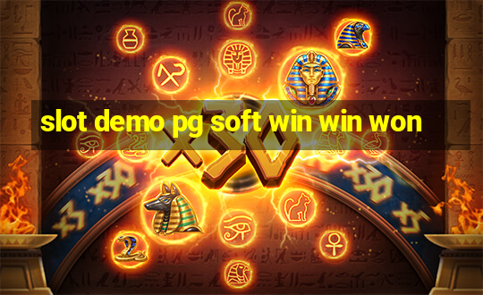 slot demo pg soft win win won