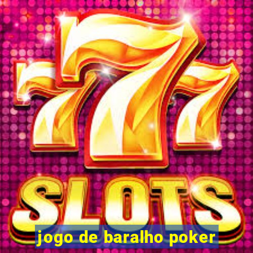 jogo de baralho poker