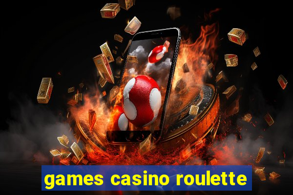 games casino roulette