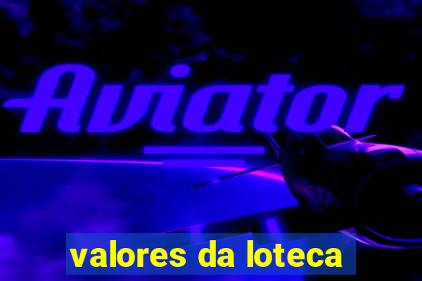 valores da loteca