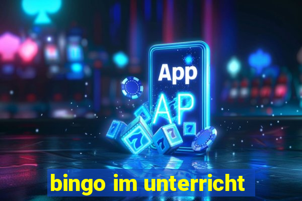 bingo im unterricht