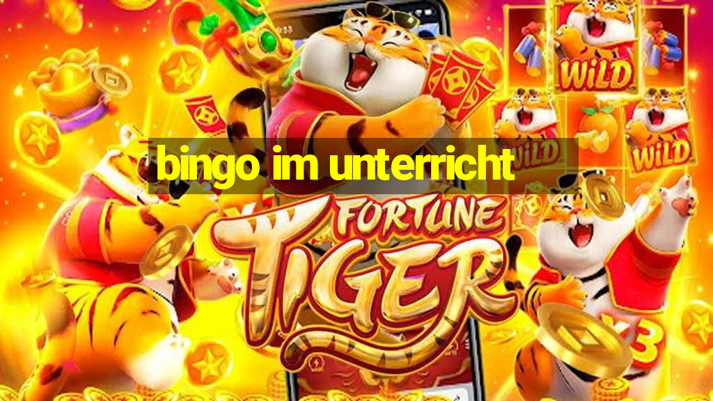 bingo im unterricht