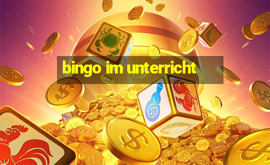 bingo im unterricht