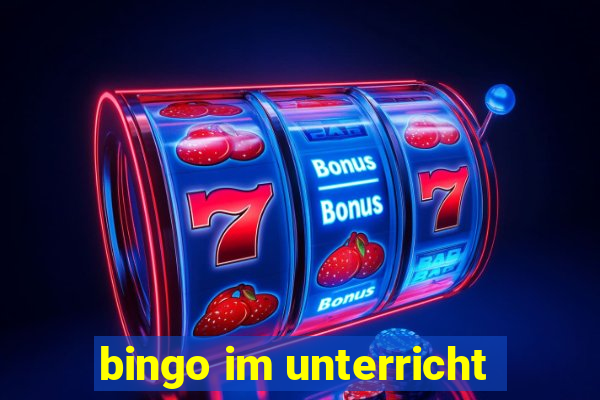 bingo im unterricht