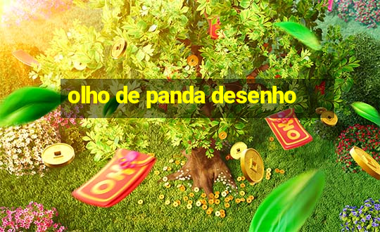 olho de panda desenho