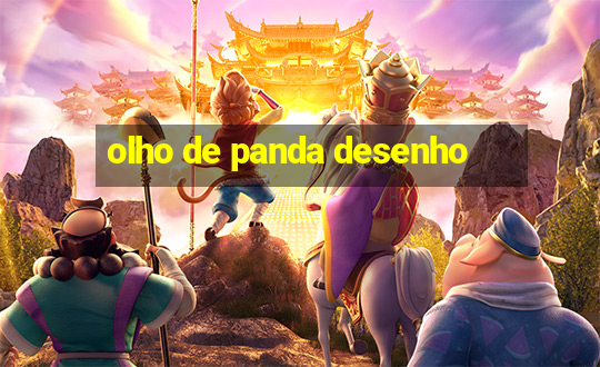 olho de panda desenho