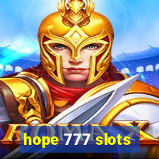 hope 777 slots