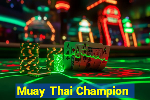 Muay Thai Champion