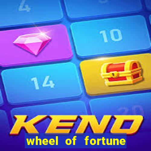 wheel of fortune casino slot