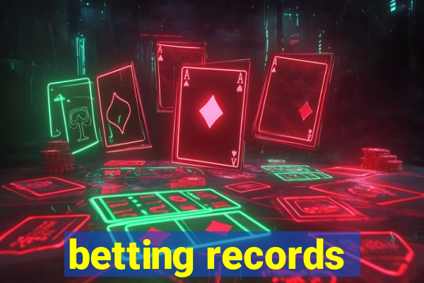 betting records