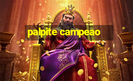 palpite campeao