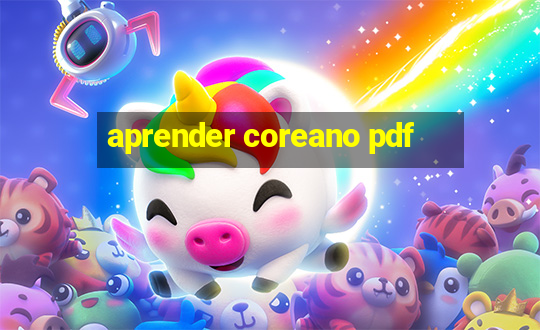 aprender coreano pdf