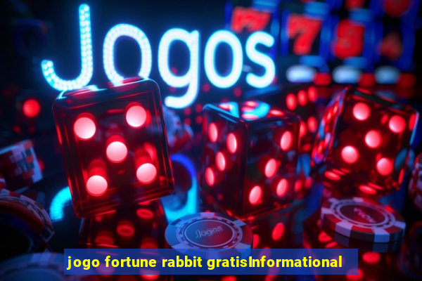 jogo fortune rabbit gratisInformational