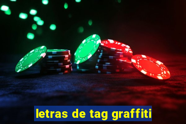 letras de tag graffiti