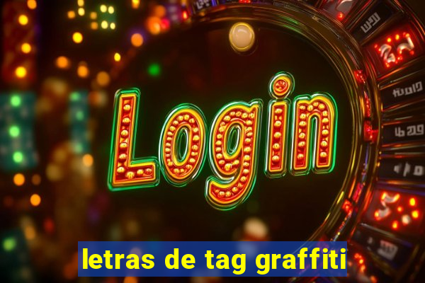 letras de tag graffiti