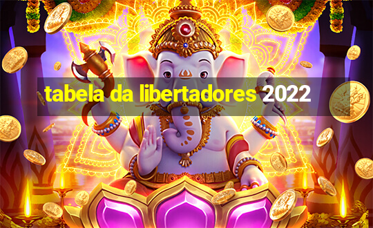 tabela da libertadores 2022