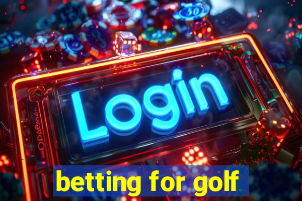 betting for golf