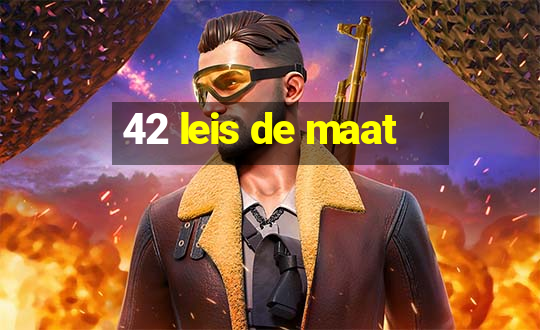 42 leis de maat