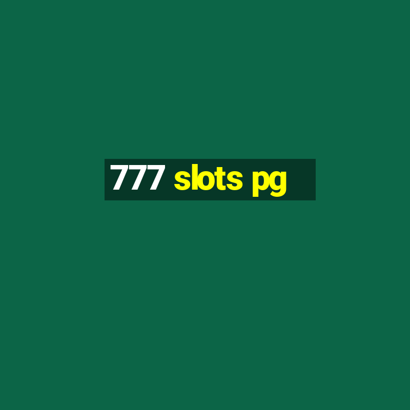 777 slots pg