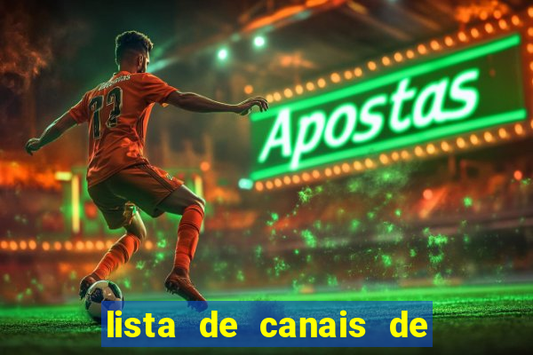 lista de canais de esporte iptv