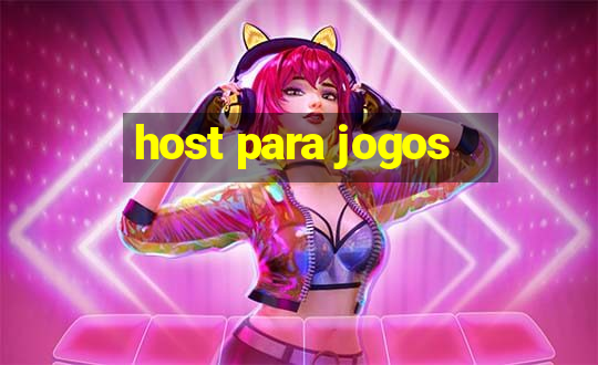 host para jogos