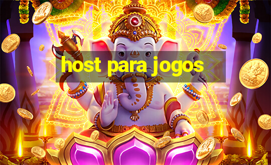 host para jogos