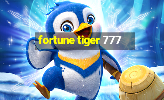 fortune tiger 777