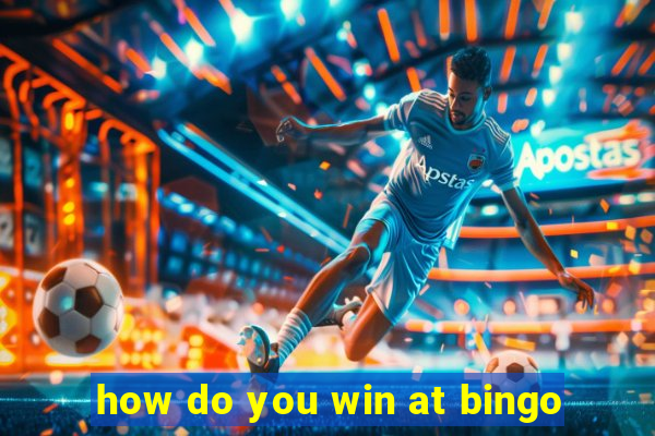 how do you win at bingo