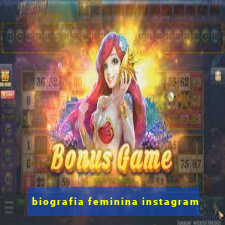 biografia feminina instagram