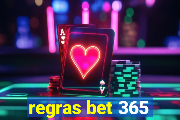 regras bet 365