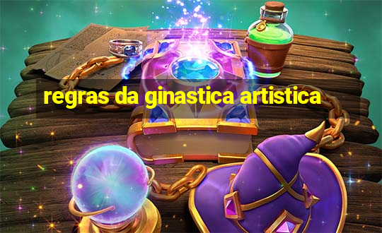 regras da ginastica artistica