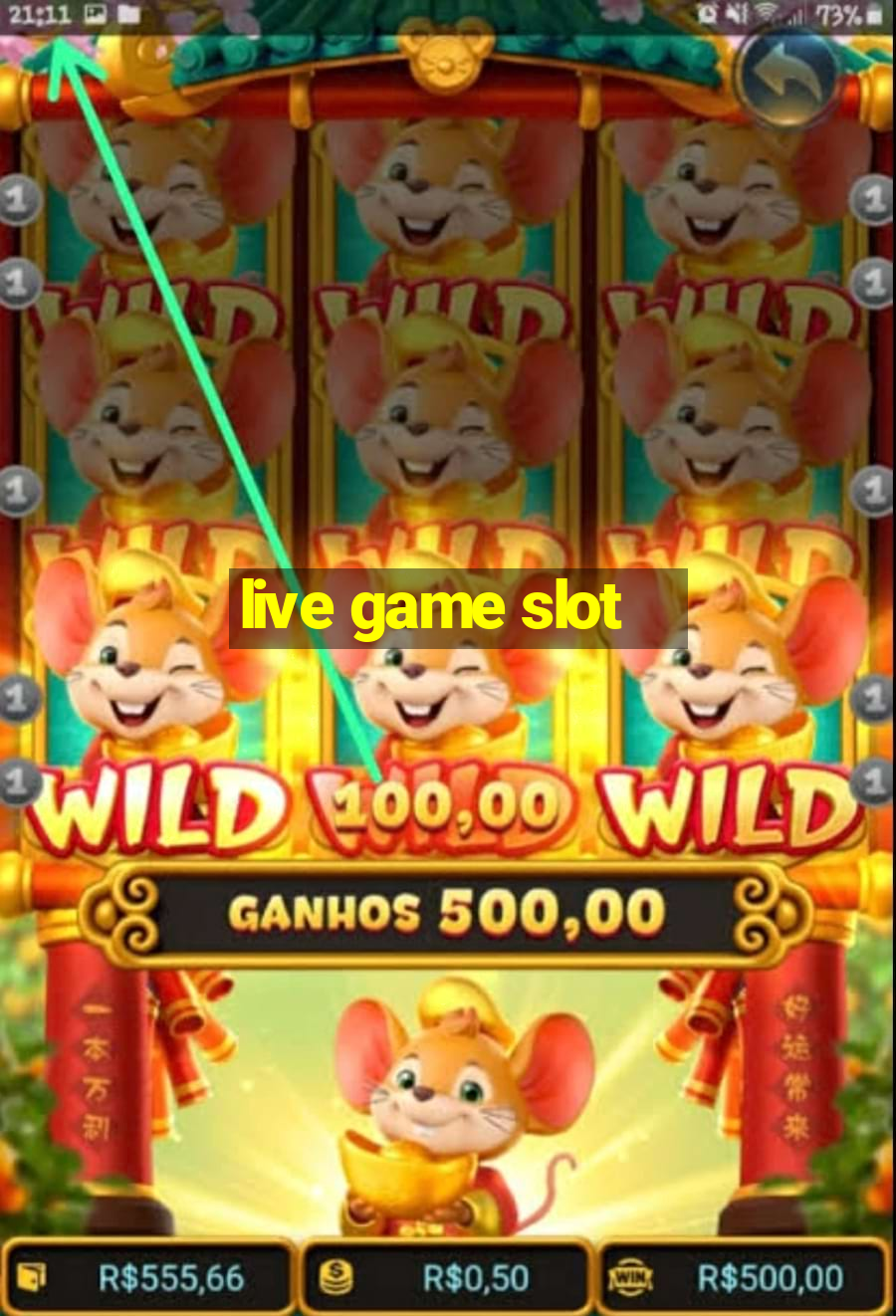 live game slot