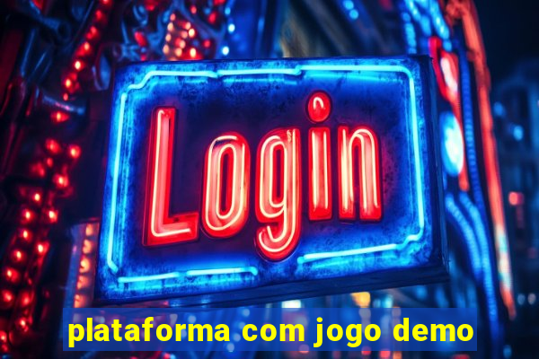 plataforma com jogo demo