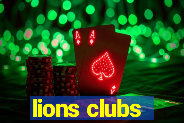 lions clubs