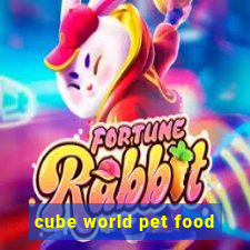 cube world pet food