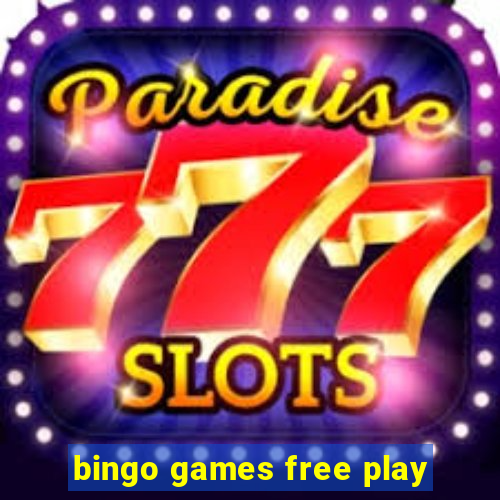 bingo games free play