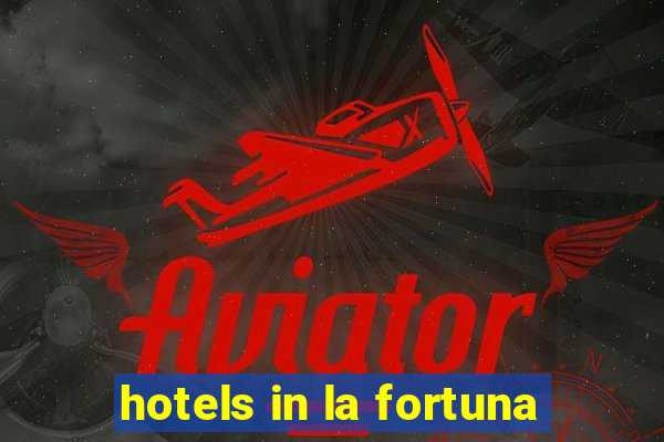 hotels in la fortuna