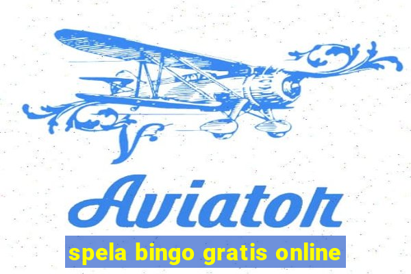 spela bingo gratis online