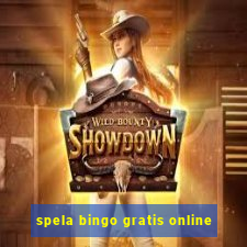 spela bingo gratis online