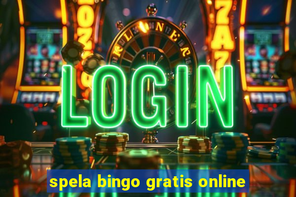 spela bingo gratis online