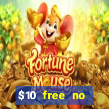 $10 free no deposit casino bonus canada