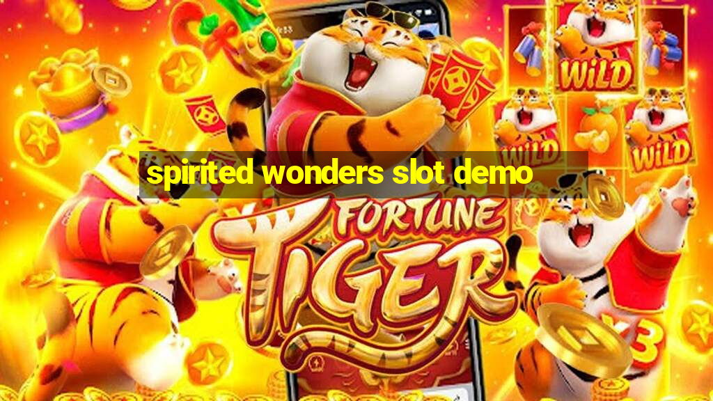 spirited wonders slot demo