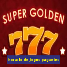 horario de jogos pagantes