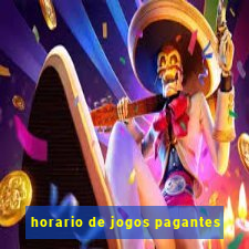 horario de jogos pagantes