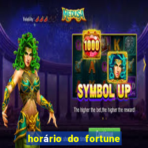 horário do fortune tiger hoje