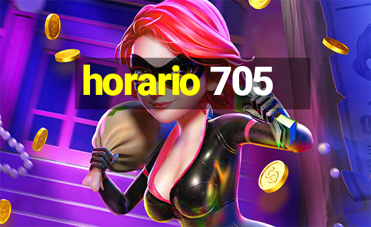 horario 705